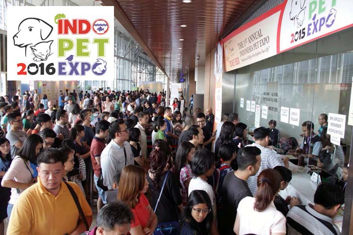 Indo Pet Expo 2016 Digelar pada 23-25 September 2016 di ICE BSD City